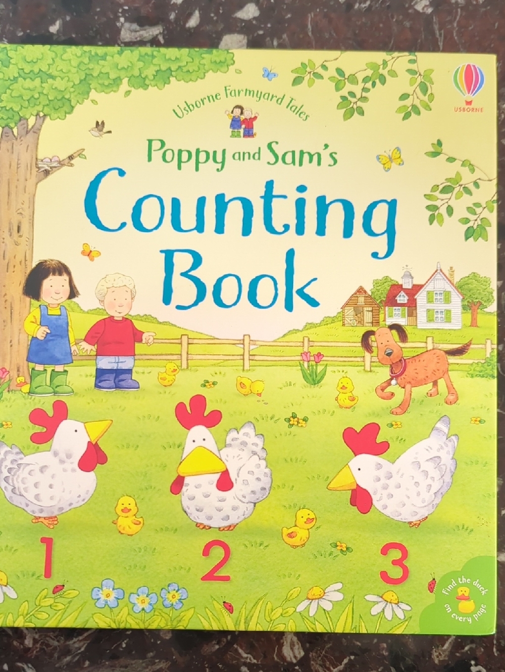 Usborne Poppy and Sam's Counting Book – Yellow & Green